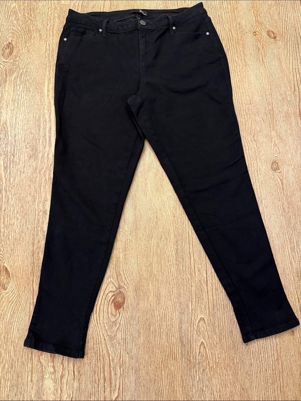 1822 Denim Black High-Rise Jeans size 16W